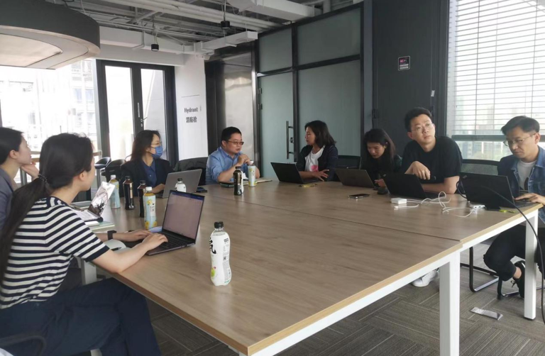 我研究团队赴元气森林公司开展调研